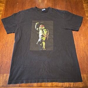 Supreme x TMNT Raphael Graphic Tee Black Size M (2014)